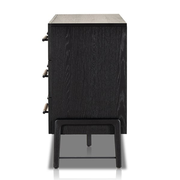 Rosedale 6 Drawer Dresser - Ebony Oak