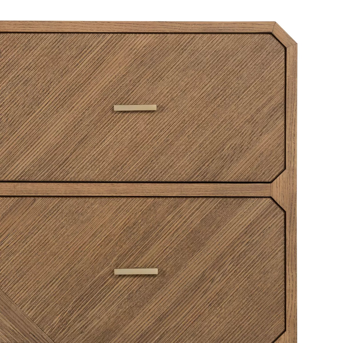 Caspian 6 Drawer Dresser, Natural Ash Veneer