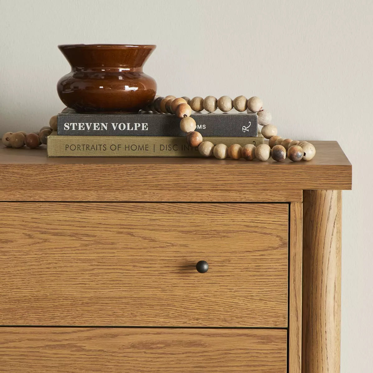 Roark 6 Drawer Dresser, Amber Oak