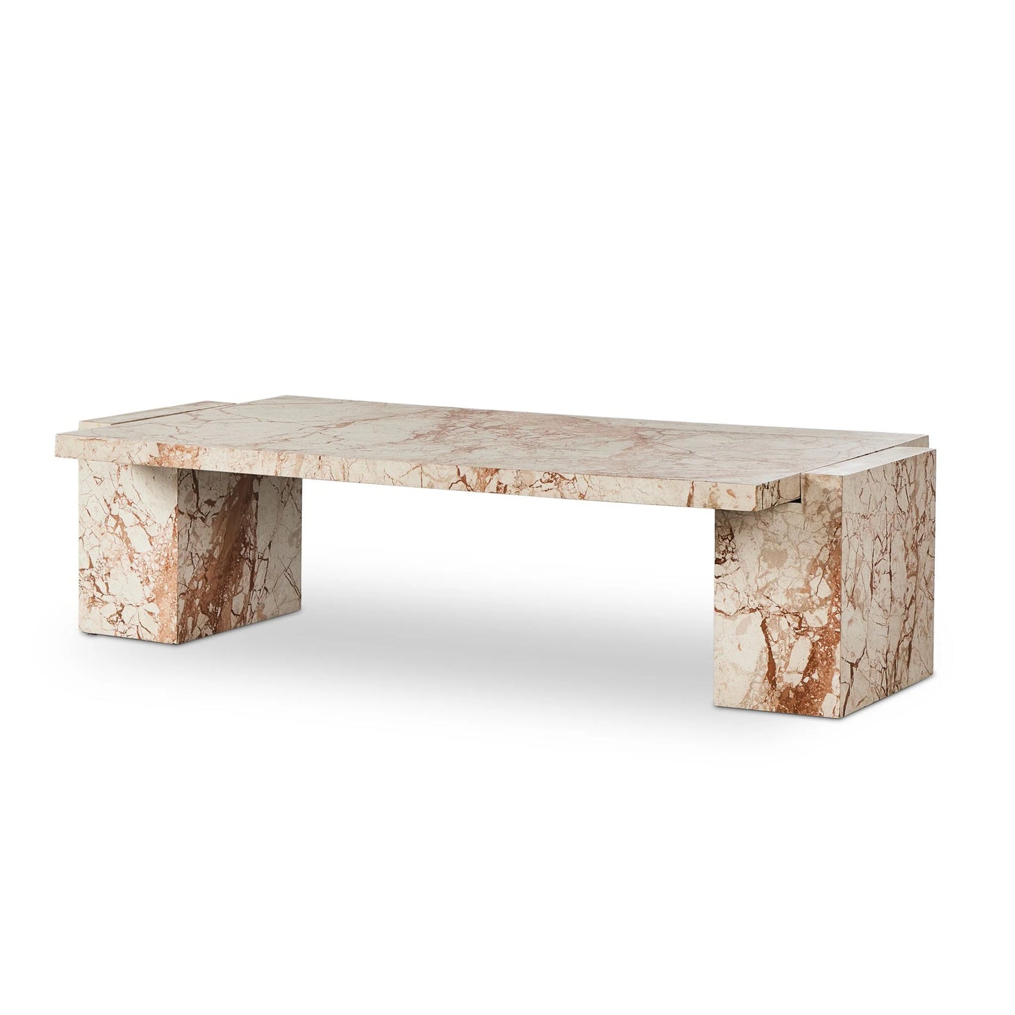 Romano Marble Rectangular Coffee Table
