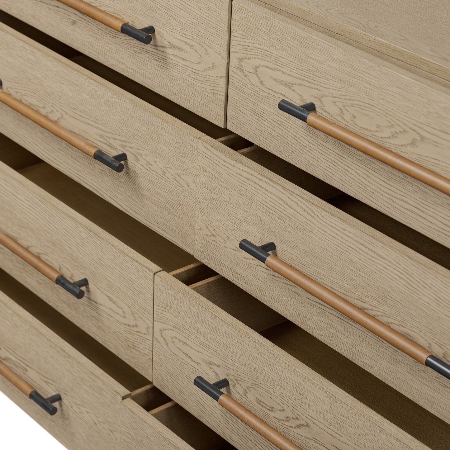 Rosedale 8 Drawer Dresser - Yucca Oak Veneer