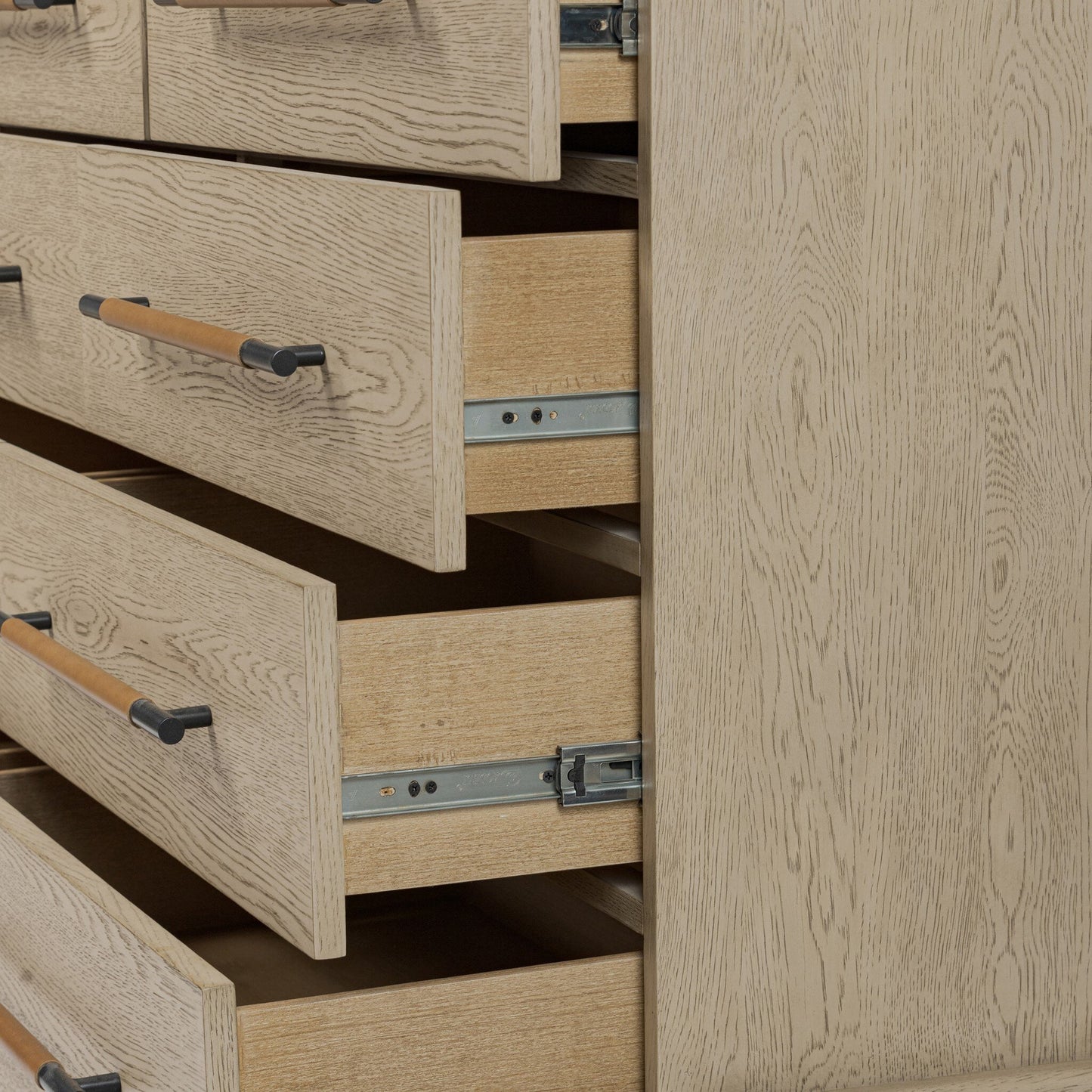 Rosedale 8 Drawer Dresser - Yucca Oak Veneer
