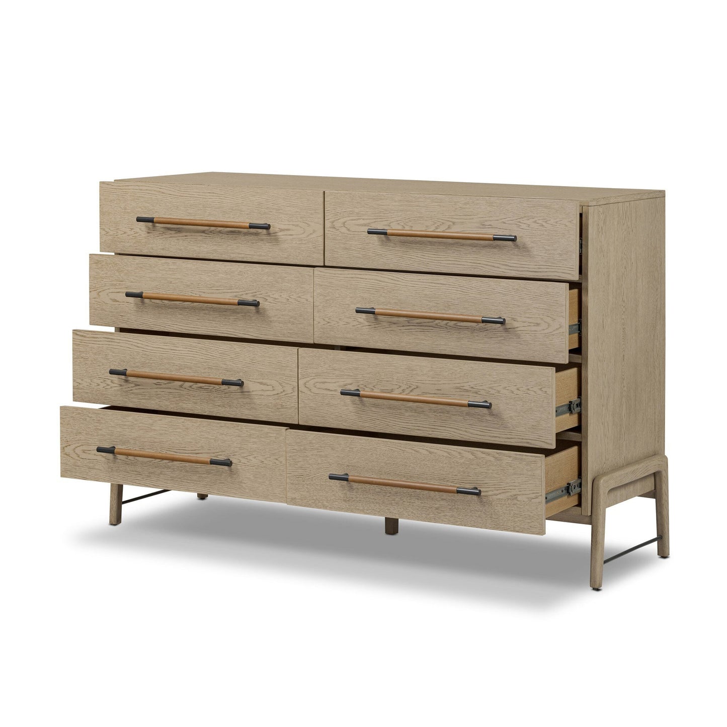 Rosedale 8 Drawer Dresser - Yucca Oak Veneer