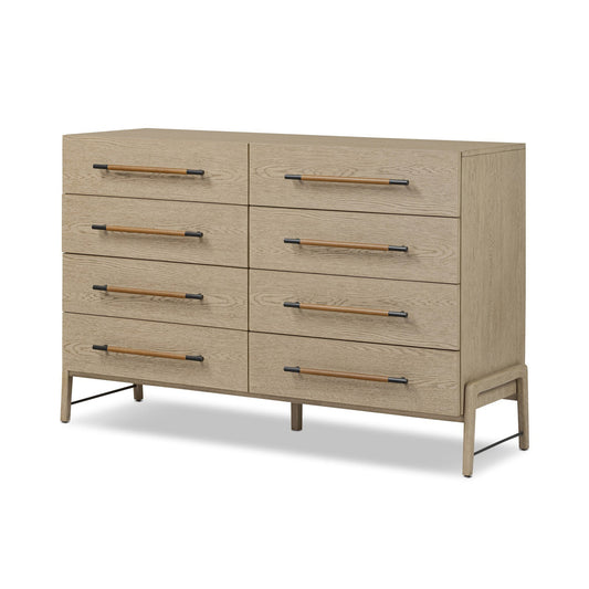 Rosedale 8 Drawer Dresser - Yucca Oak Veneer