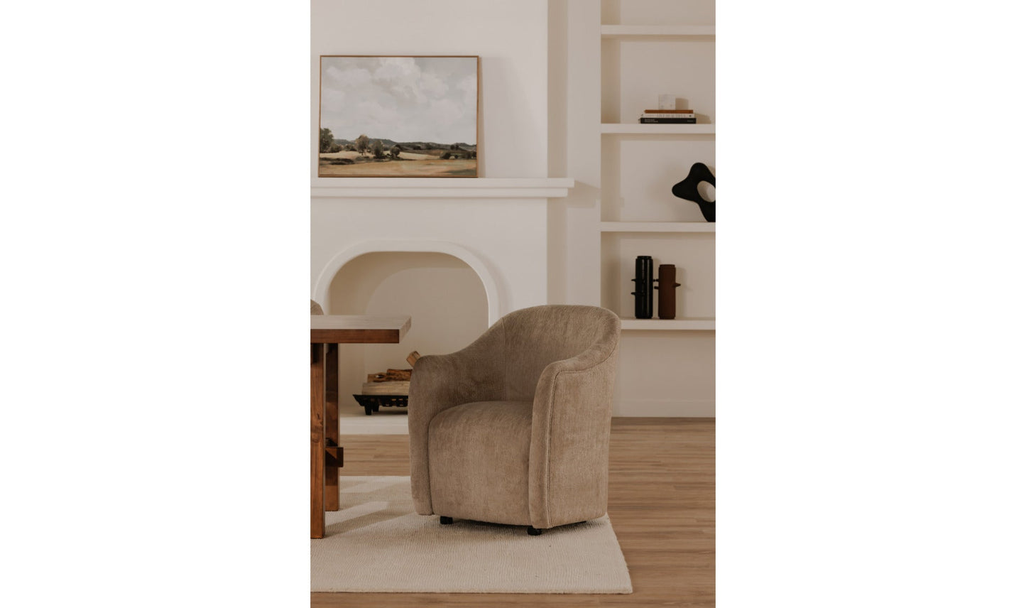 Drava Rolling Dining Chair