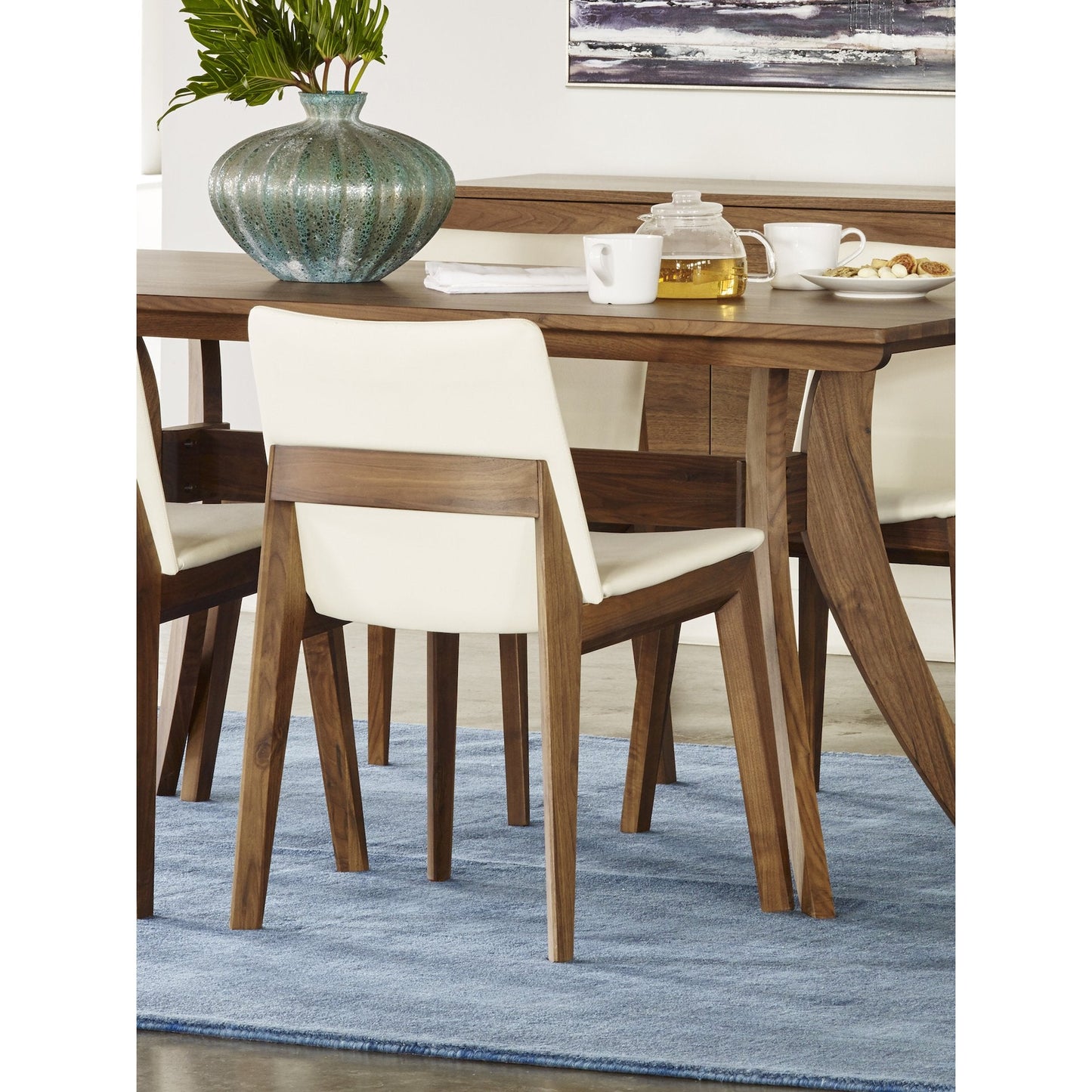 Deco Dining Chair, White, Set of 2