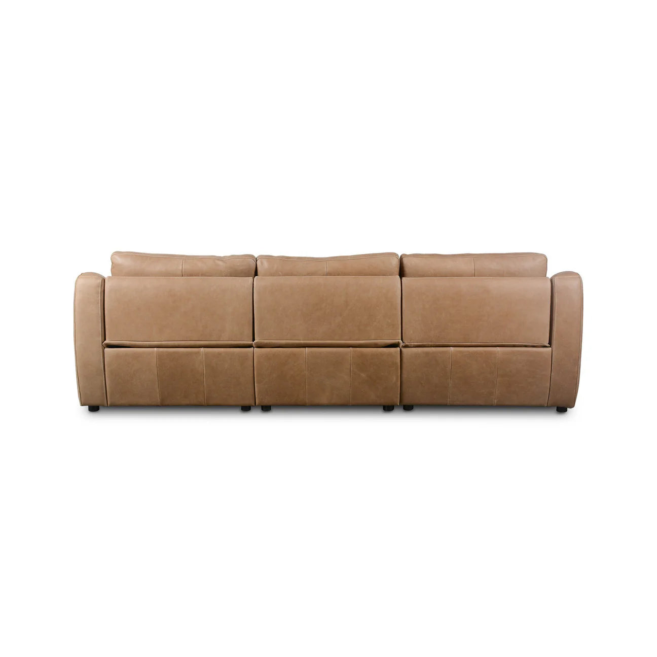 Crawford Power Recliner 3-Piece Sectional Leather