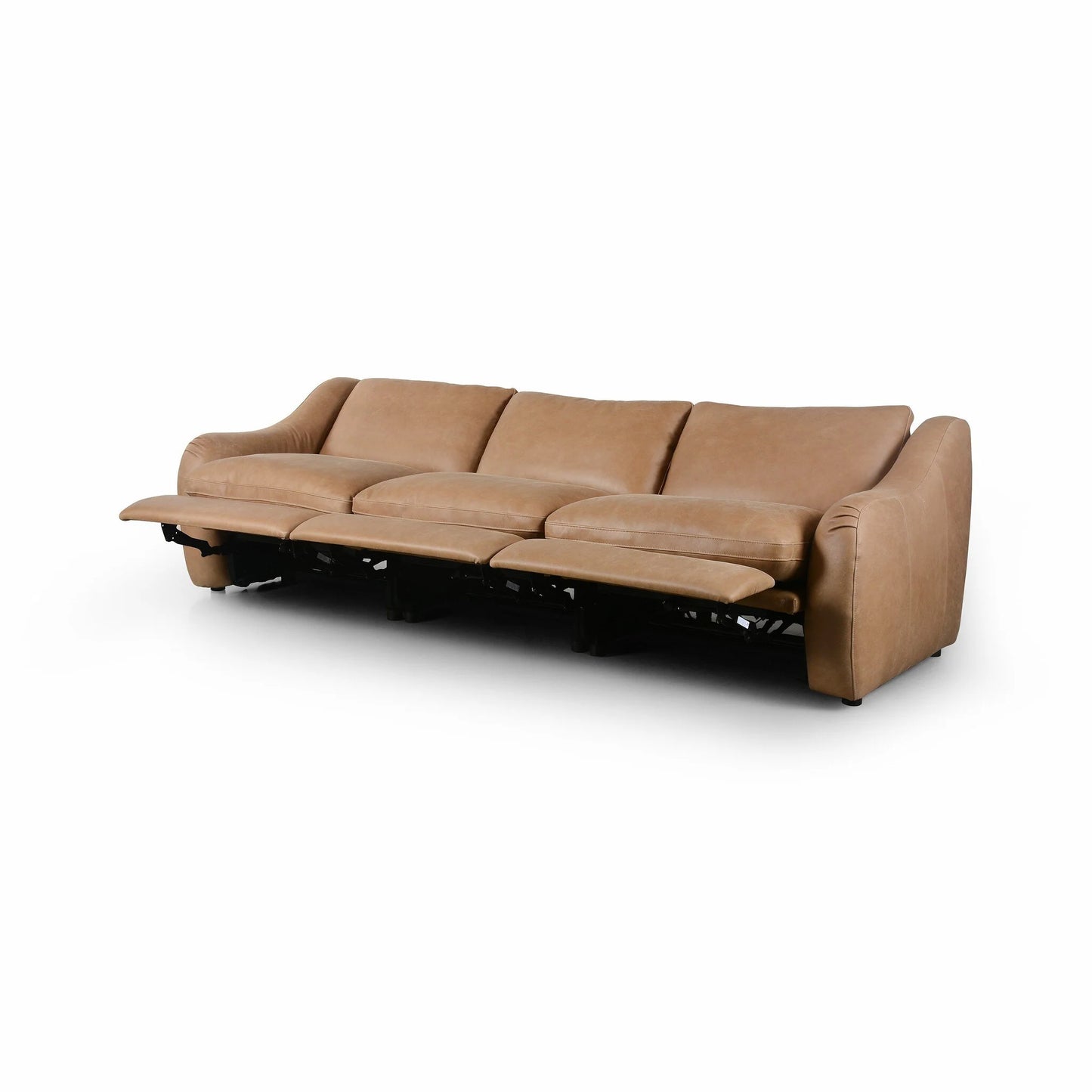 Crawford Power Recliner 3-Piece Sectional Leather