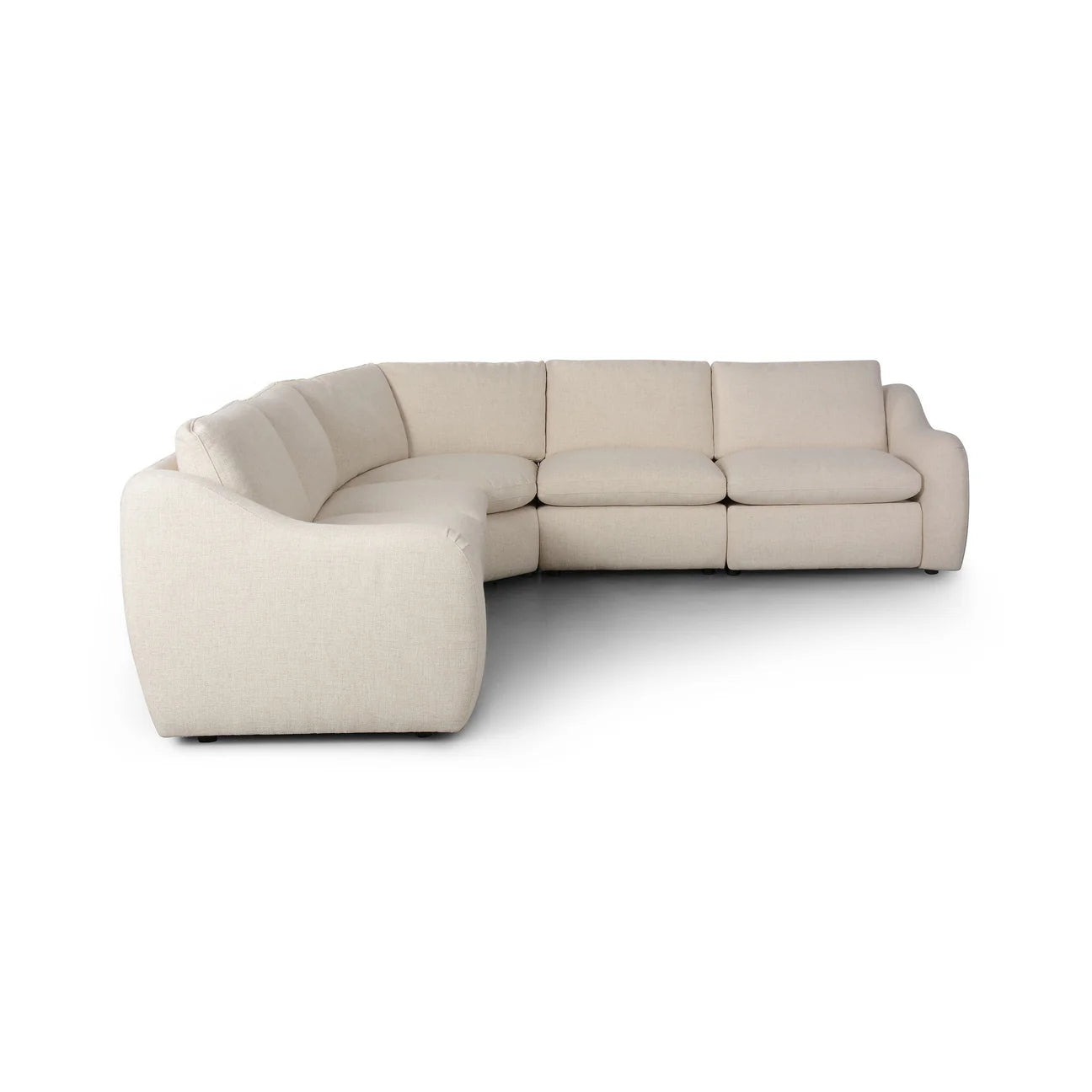 Crawford Power Recliner 5-Piece Sectional