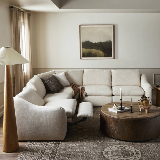 Crawford Power Recliner 5-Piece Sectional