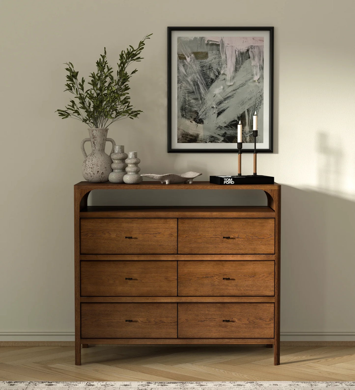 Cali Oak Dresser