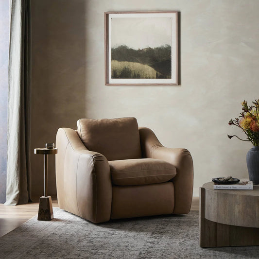 Crawford Power Recliner Leather