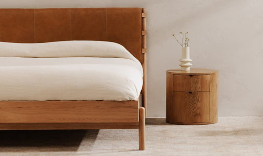 Theo Two Drawer Nightstand