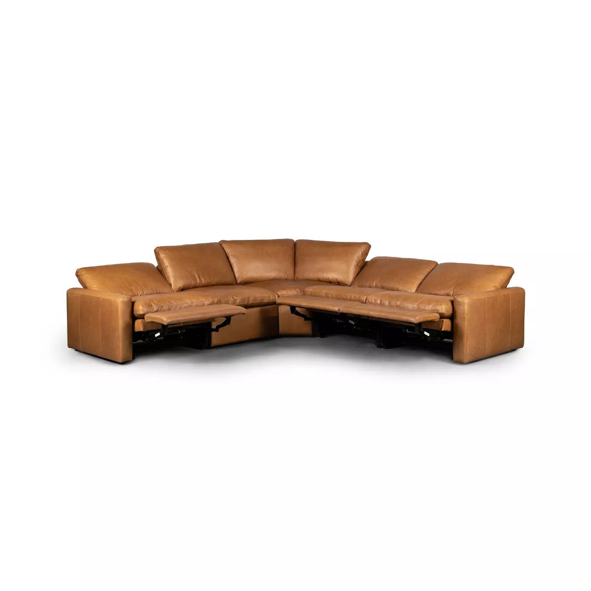 Tillery Power Recliner 5 - Piece Sectional Leather