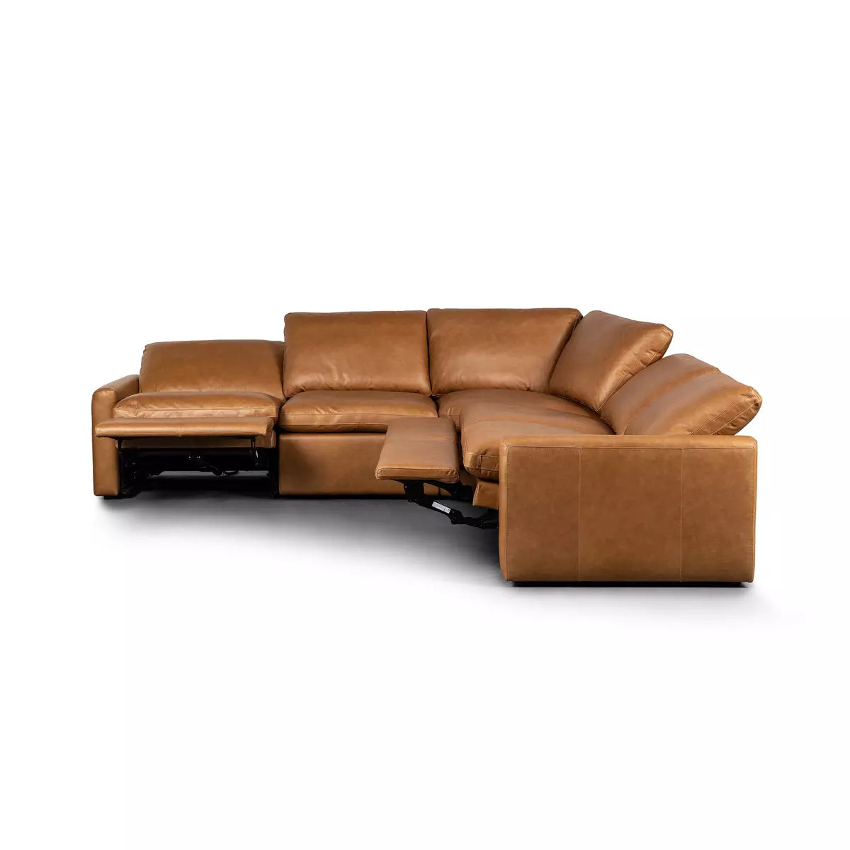 Tillery Power Recliner 5 - Piece Sectional Leather