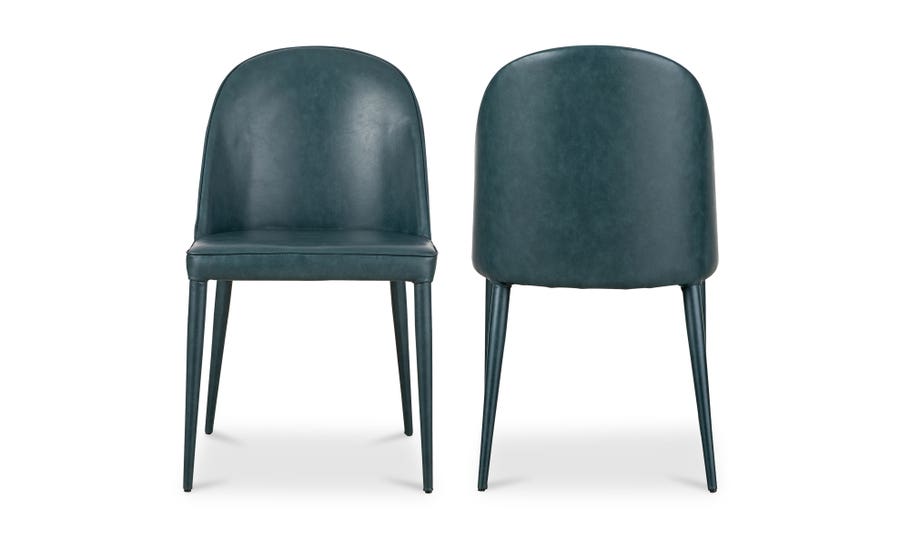Burton Dining Chair - Dark Teal, Set Of Two