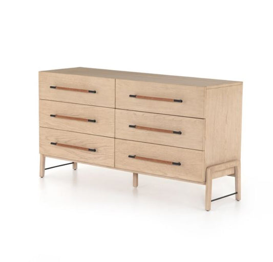 Rosedale 6 Drawer Dresser-Yucca Oak