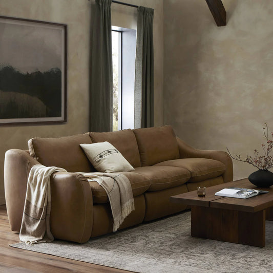 Crawford Power Recliner 3-Piece Sectional Leather