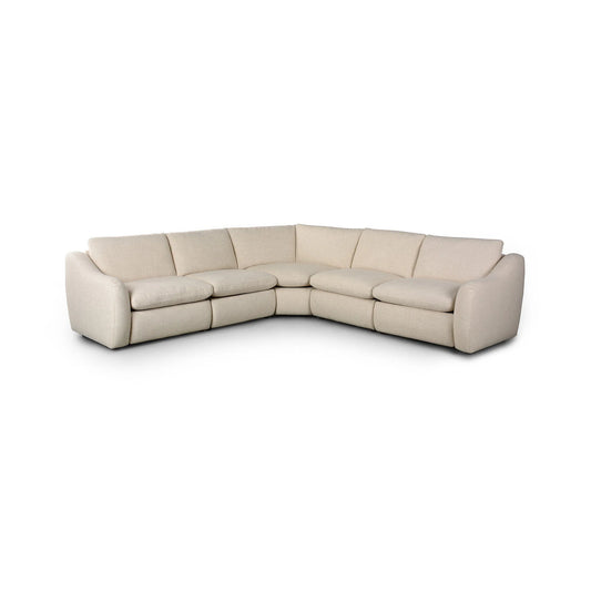 Crawford Power Recliner 5-Piece Sectional