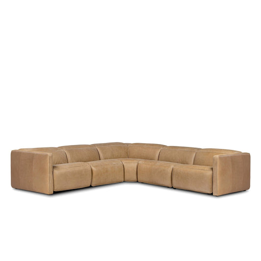 Kenlee Power Recliner 5Pc Sectional