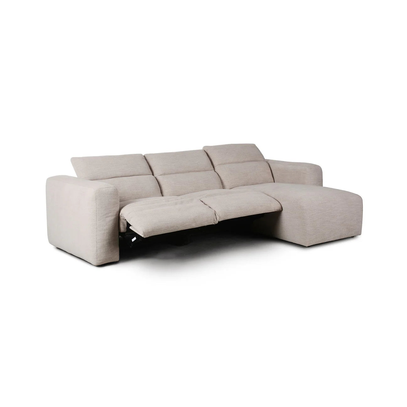 Radley Power Recliner 3 Piece Sectional With Chaise